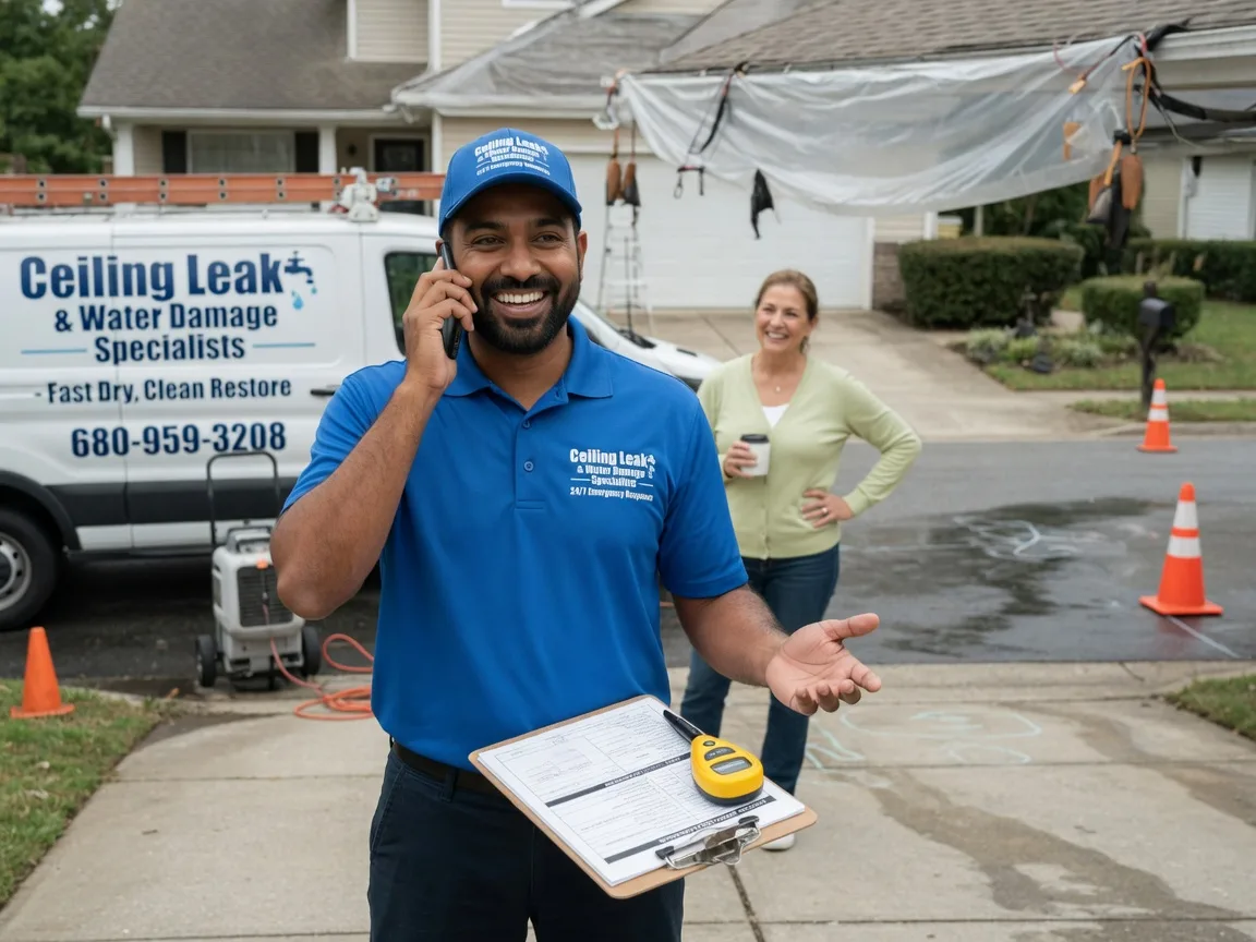 Ceiling Leak Cleanup Gilmanton, NH FAQs